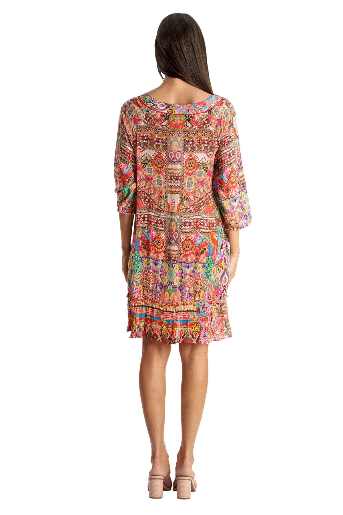 Hera Three- quarter  Sleeves Dress