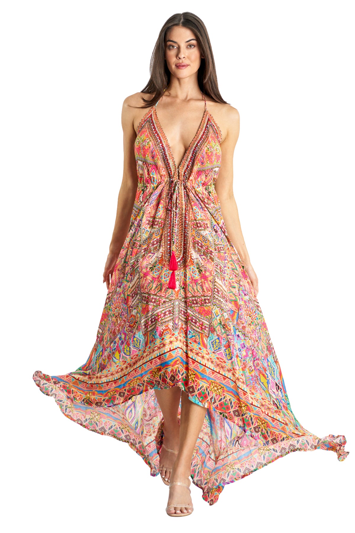 Minka Halter Maxi Dress