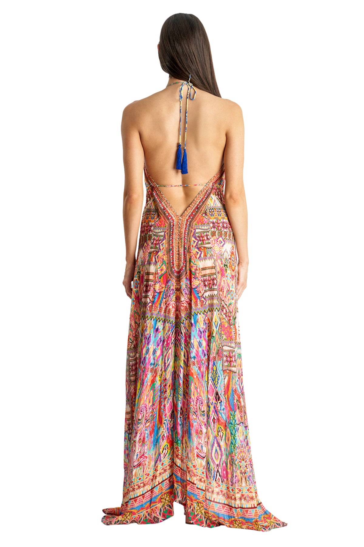 Minka Halter Maxi Dress