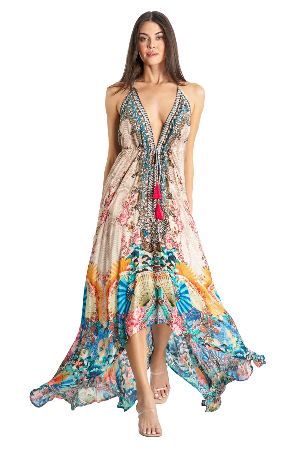 Blaine Halter Maxi Dress