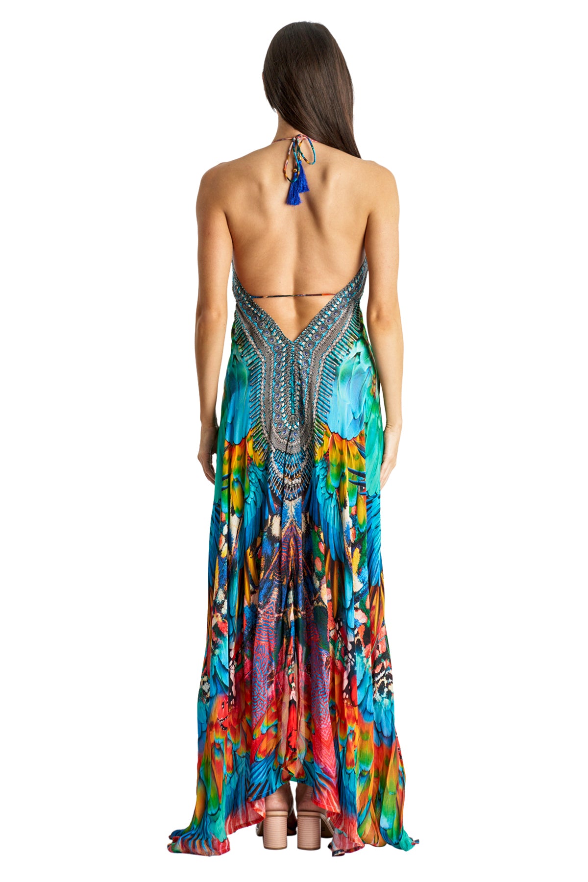 Kyree Halter Maxi Dress