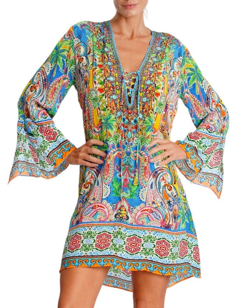 Nova Short Long Sleeves Dress