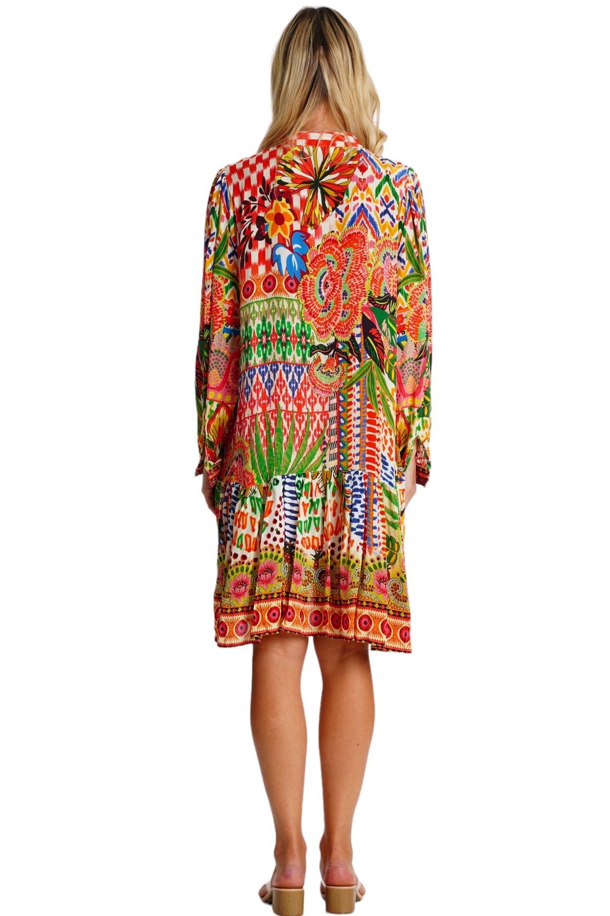 Clara Button Down Shirt Dress