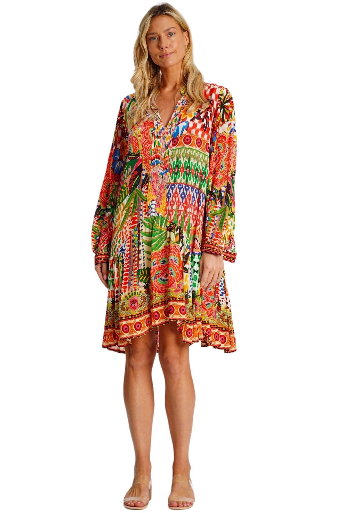 Clara Button Down Shirt Dress