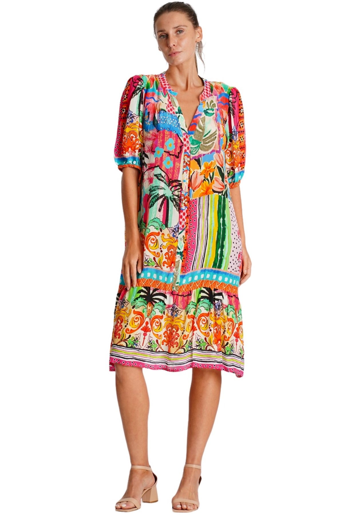 Jett  Midi Buttoned Overshirt