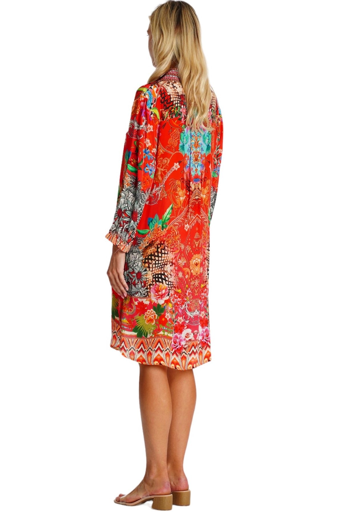 Phoenix Midi Buttoned Overshirt