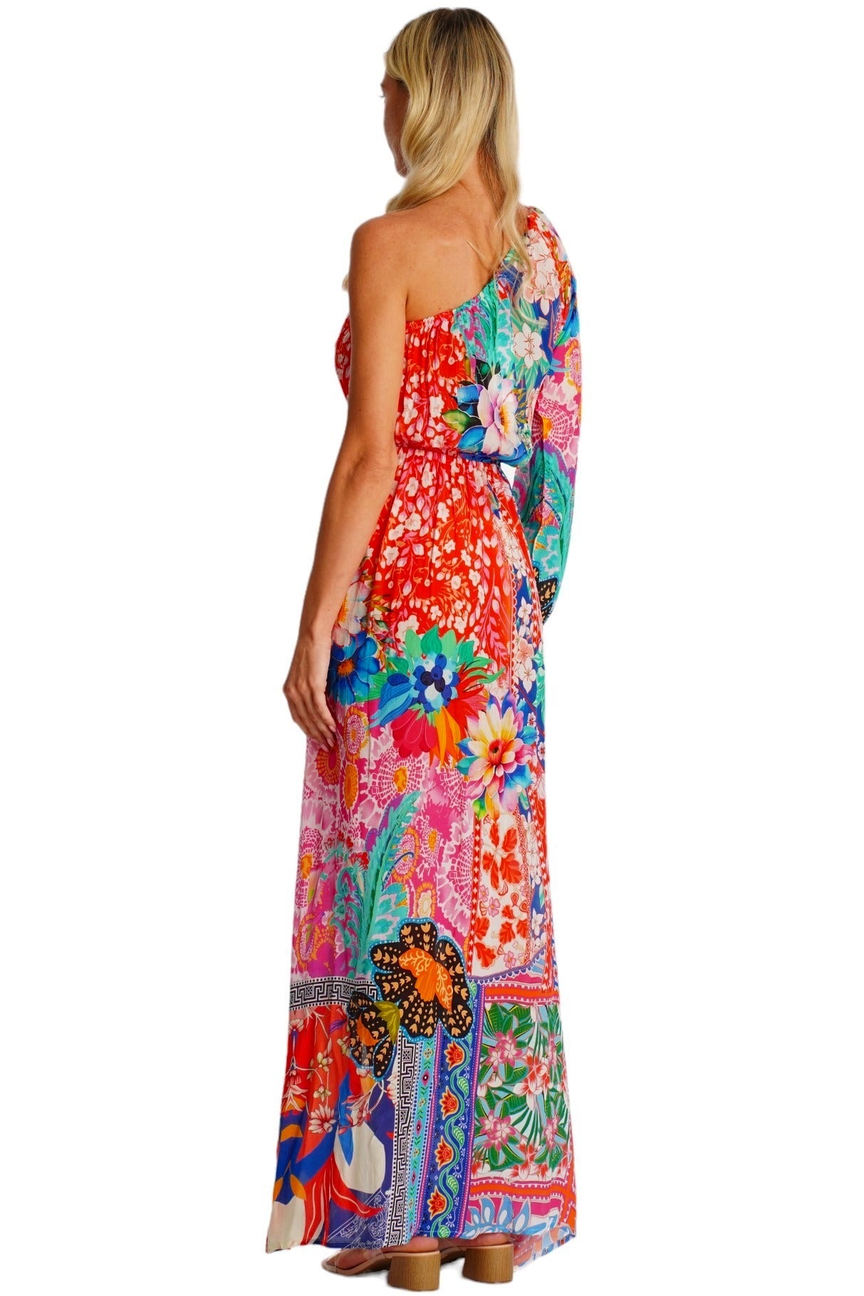 Amour Maxi One Shoulder Dress