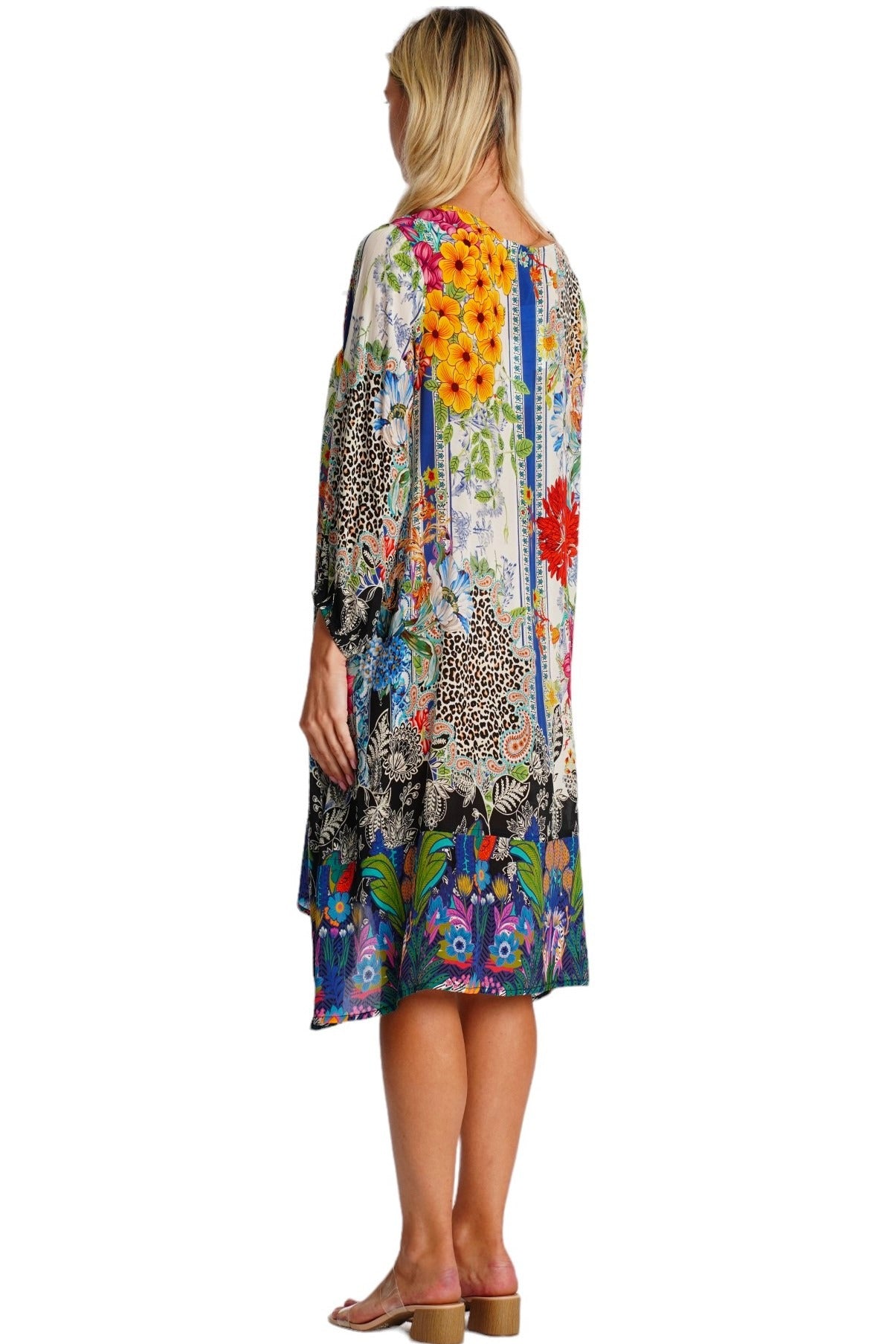 Electra Midi Long Bell Sleeves Dress