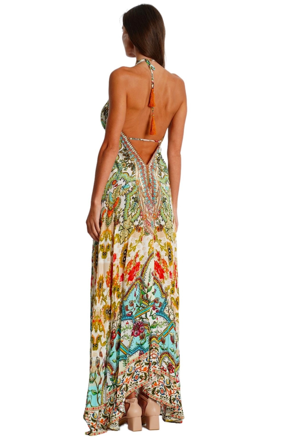 Nova Halter Maxi Dress