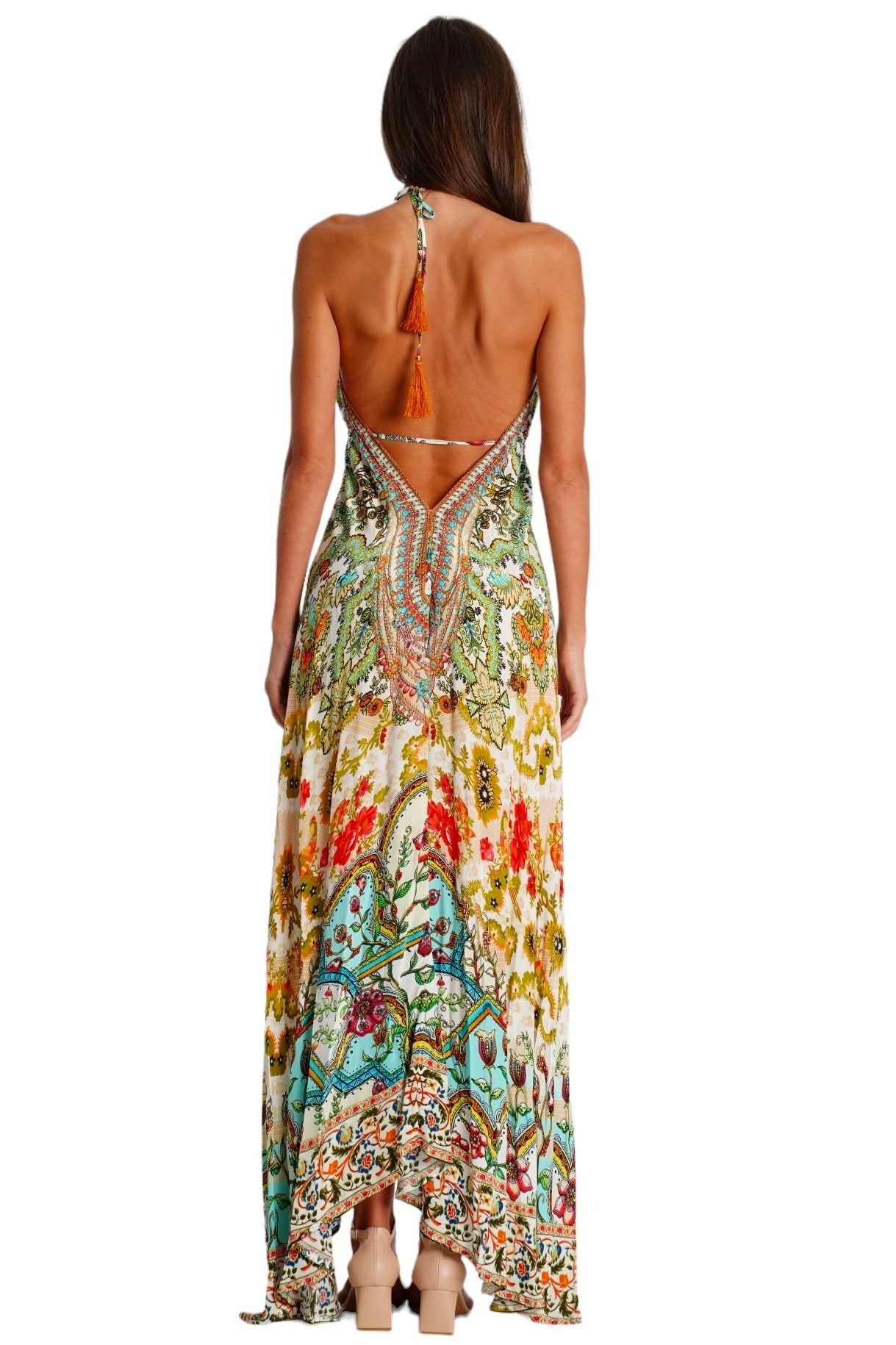 Nova Halter Maxi Dress