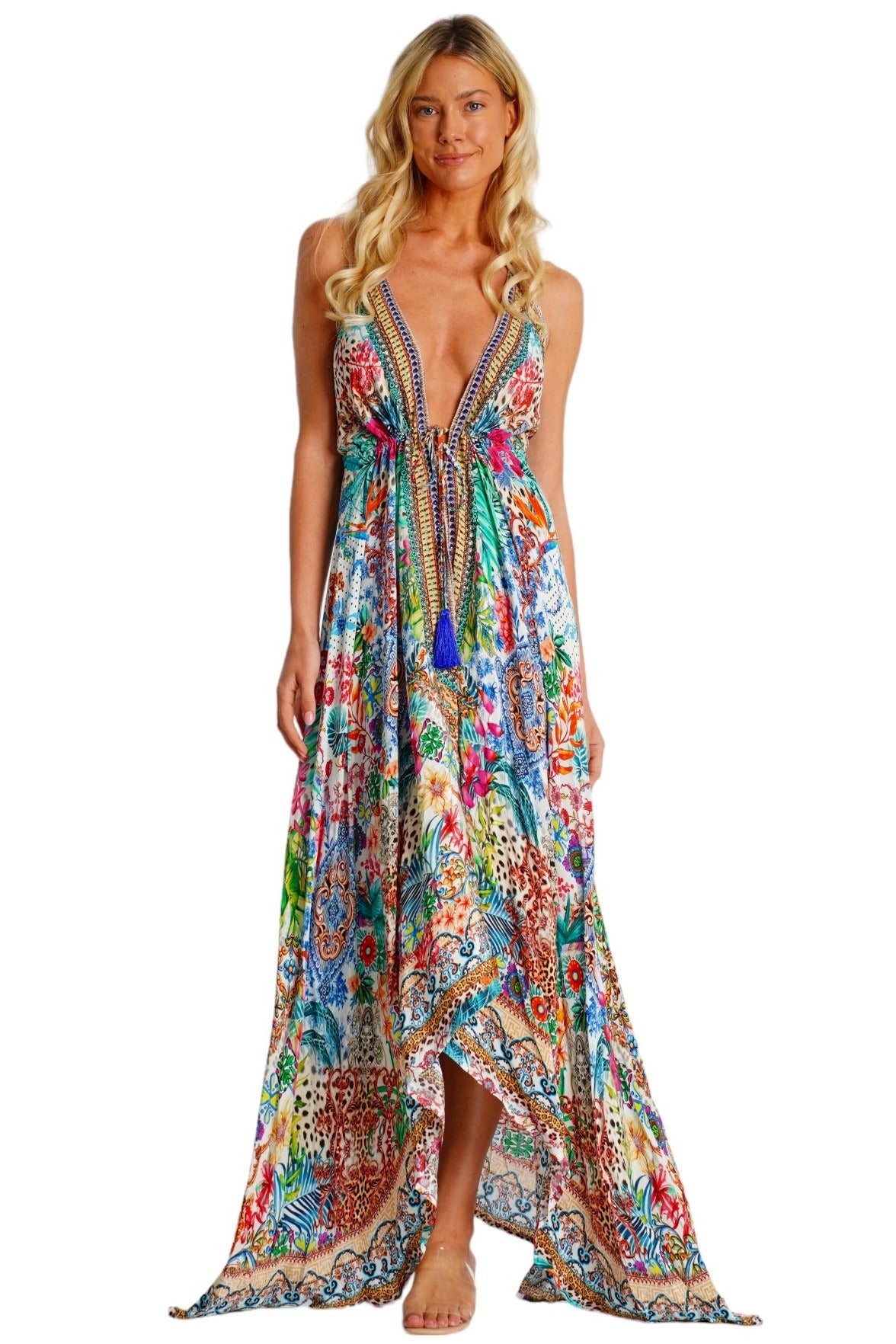 Dahlia  Halter Maxi Dress