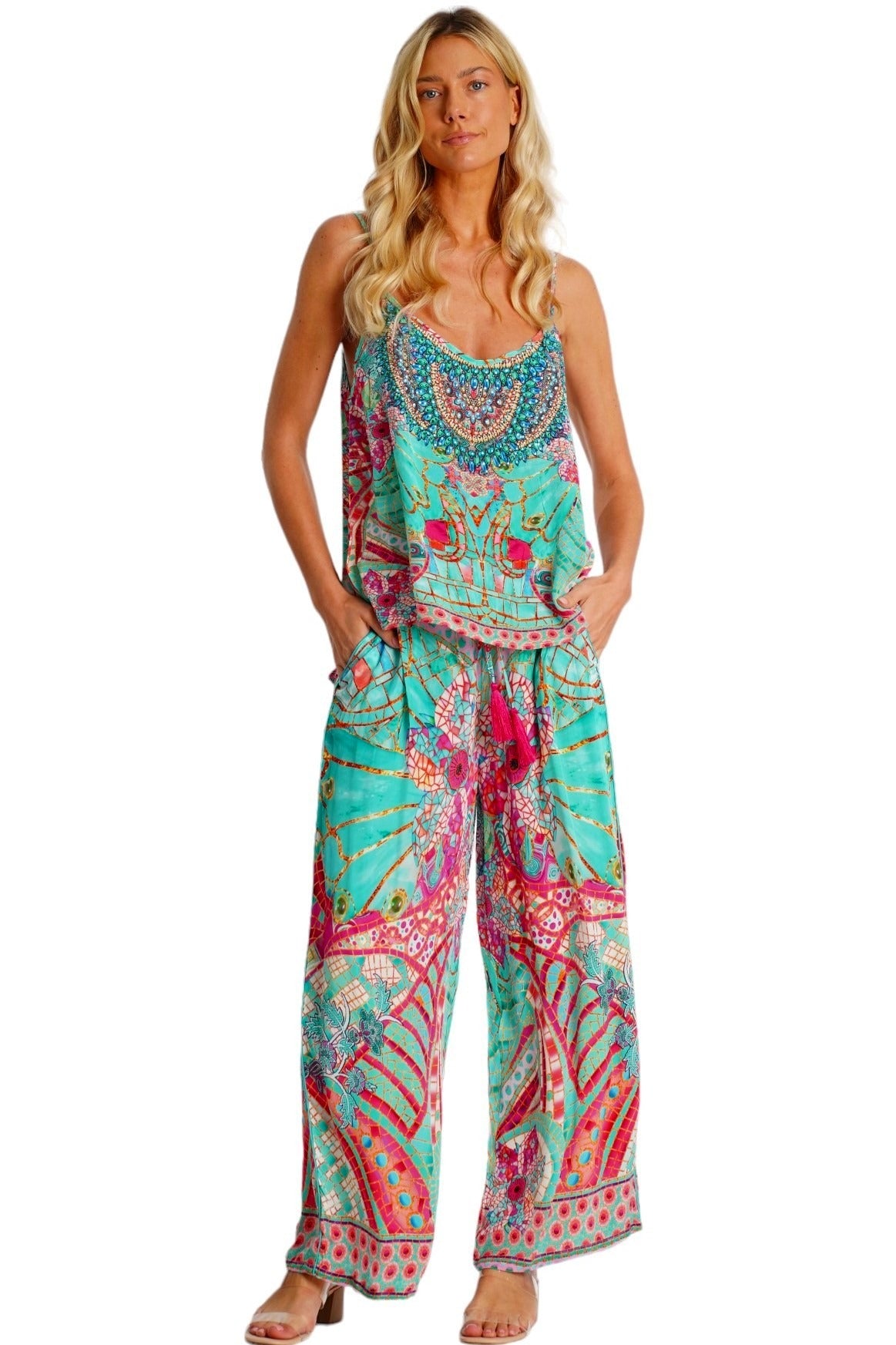 Evangelina  2 Piece Pant Set
