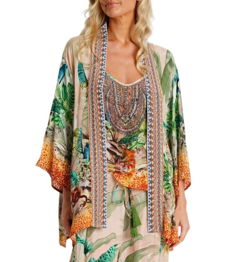 Livia  Open Front Cape